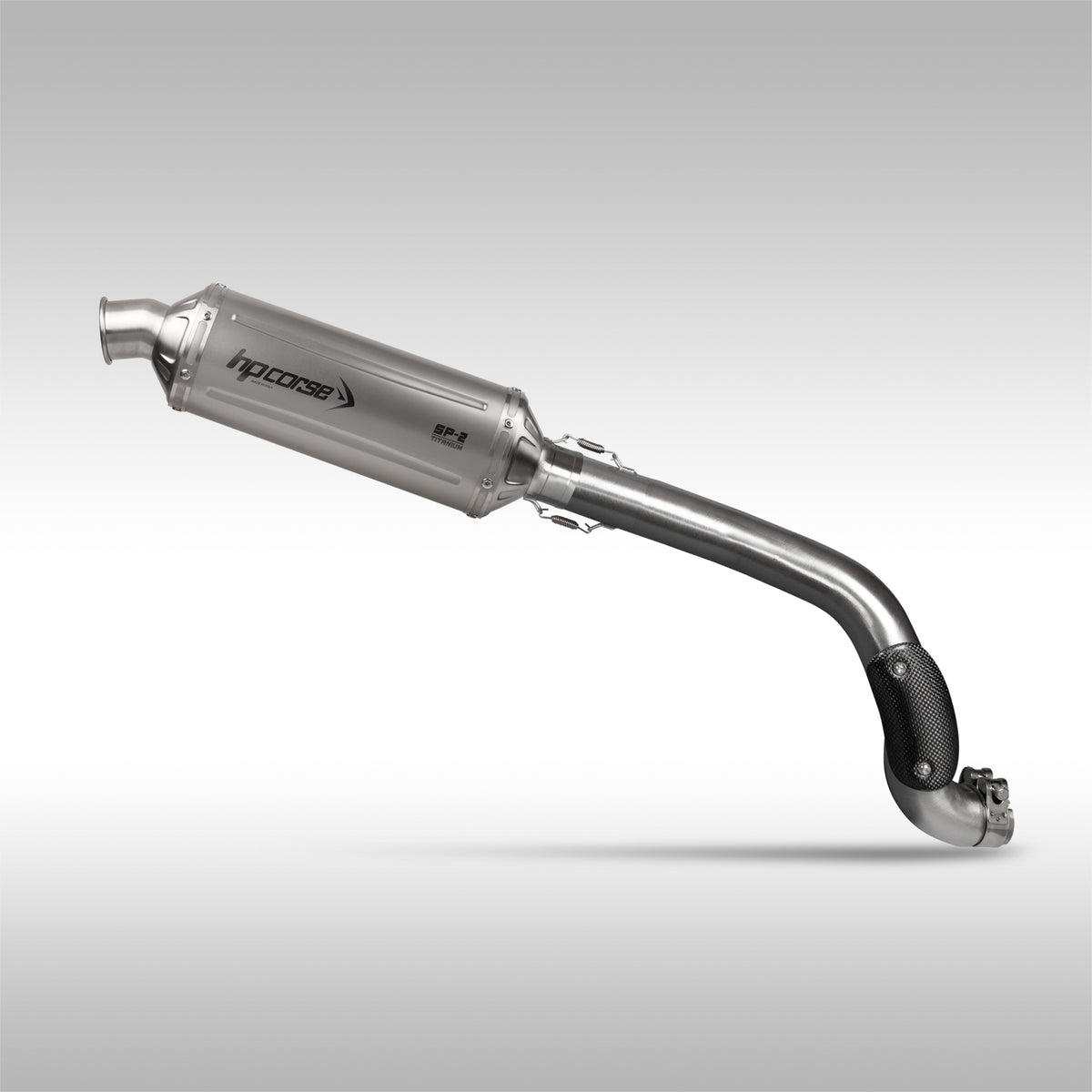 HP CORSE – HIGH MOUNT SP-2 SHORT TITANIUM SLIP-ON – YAMAHA TENERE 700