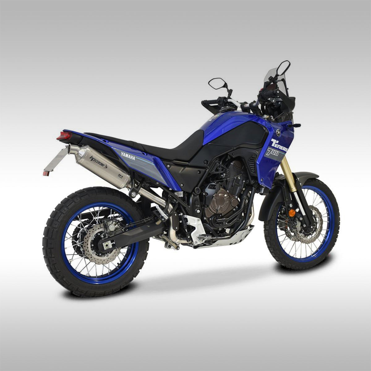 HP CORSE – HIGH MOUNT SP-2 SHORT TITANIUM SLIP-ON – YAMAHA TENERE 700