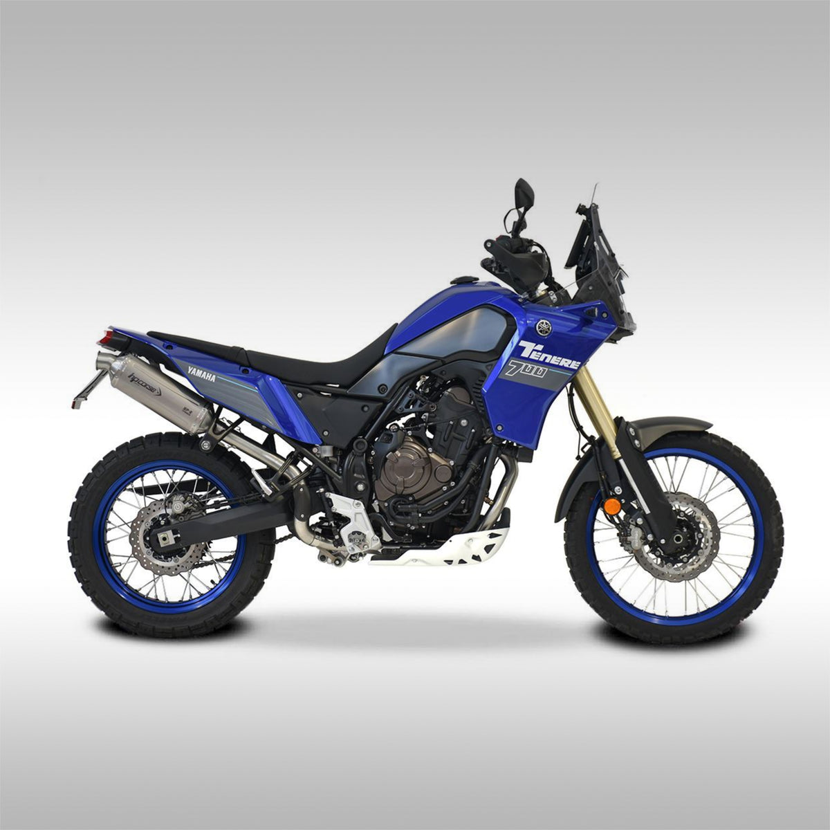 HP CORSE – HIGH MOUNT SP-2 SHORT TITANIUM SLIP-ON – YAMAHA TENERE 700