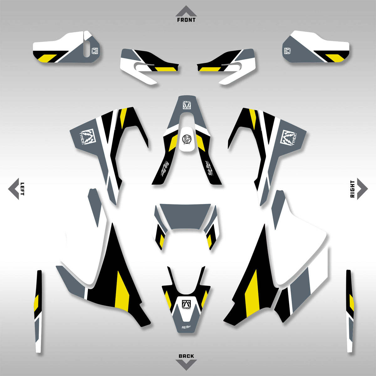 GRAPHICS KIT - 2016 - 2025 HUSQVARNA 701 ENDURO - STRIPES