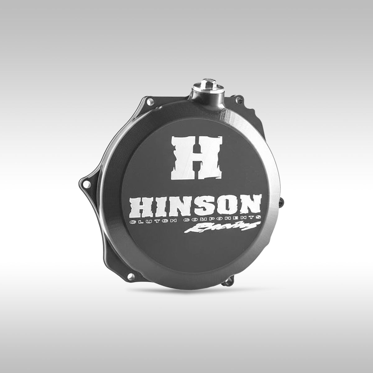 Hinson clutch cover on a gray background