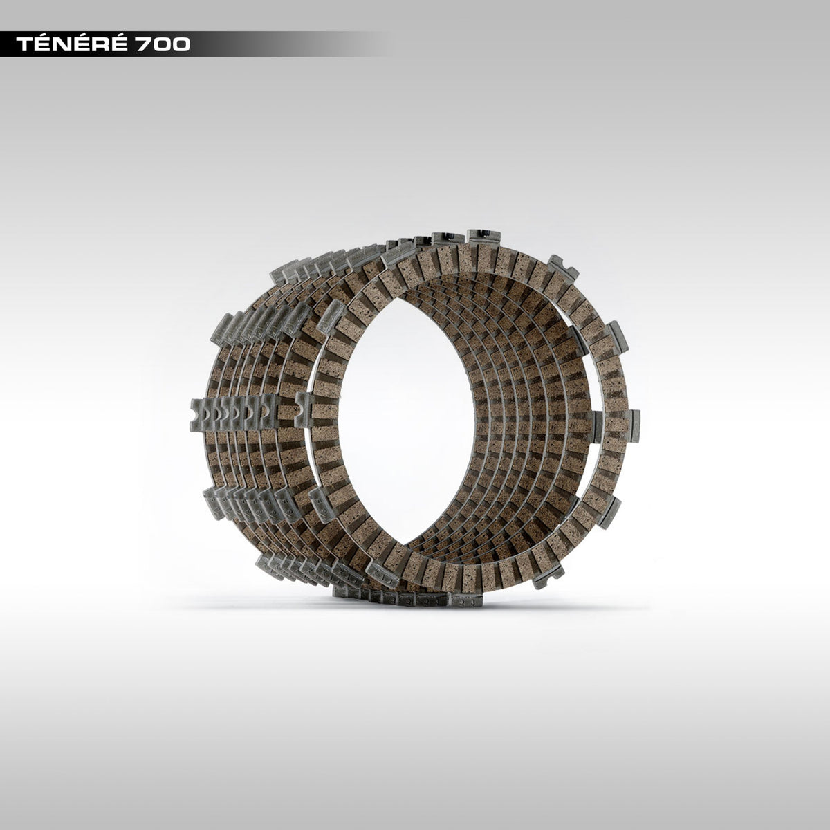 Hinson FP196-7-001 Clutch Friction Fiber Plate Kit for Yamaha Tenere 700.