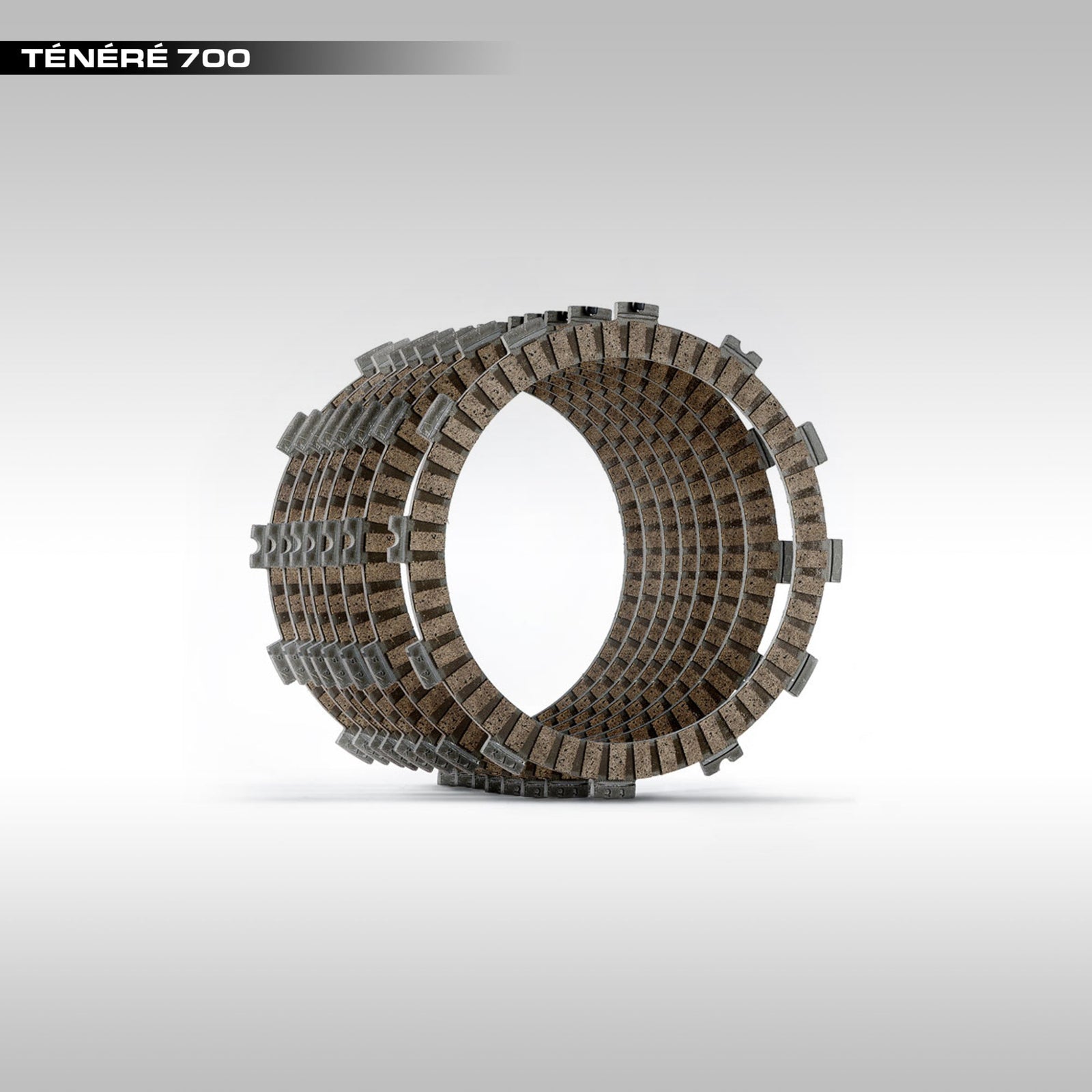 Hinson FP196-7-001 Clutch Friction Fiber Plate Kit for Yamaha Tenere 700.
