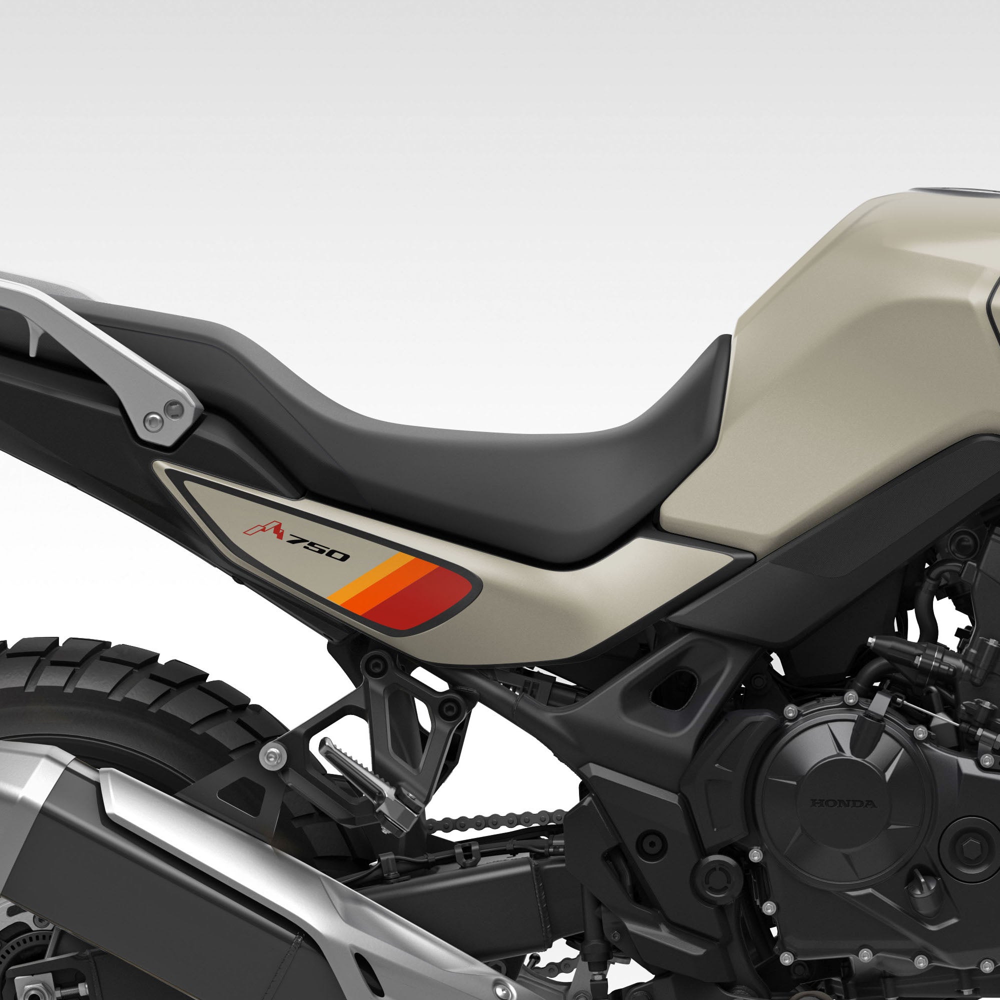 Honda XL750 Transalp Graphics Kit 2024-2026 Tan Stripes | TMBR MOTO
