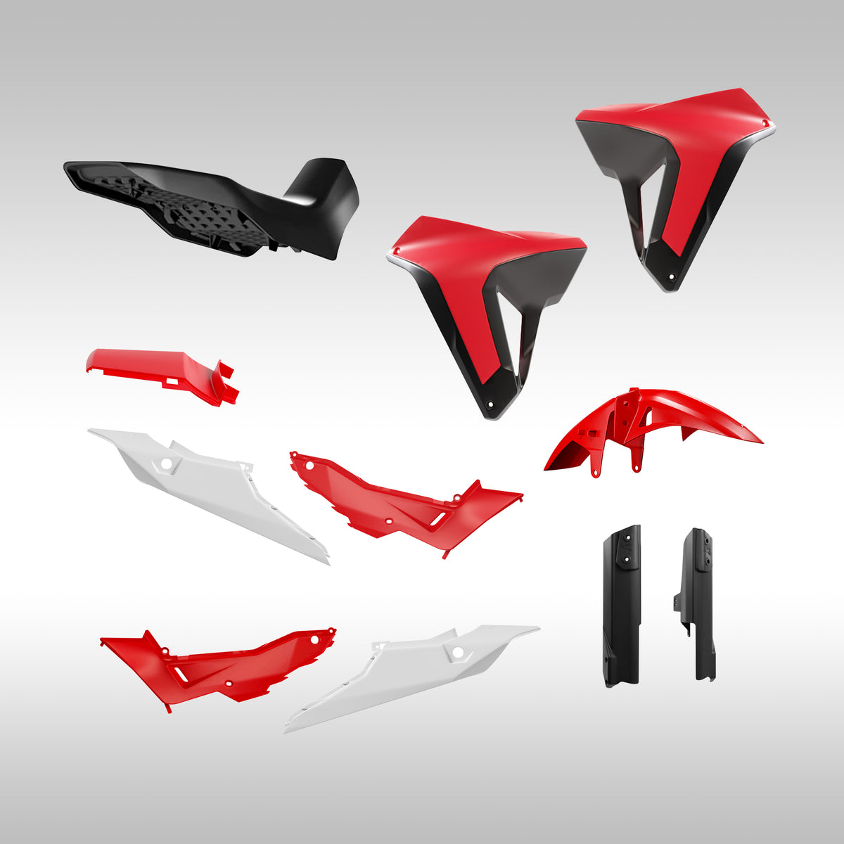 RTECH - REVOLUTION PLASTIC BODY KIT - 2023–2025 HONDA XL750 TRANSALP