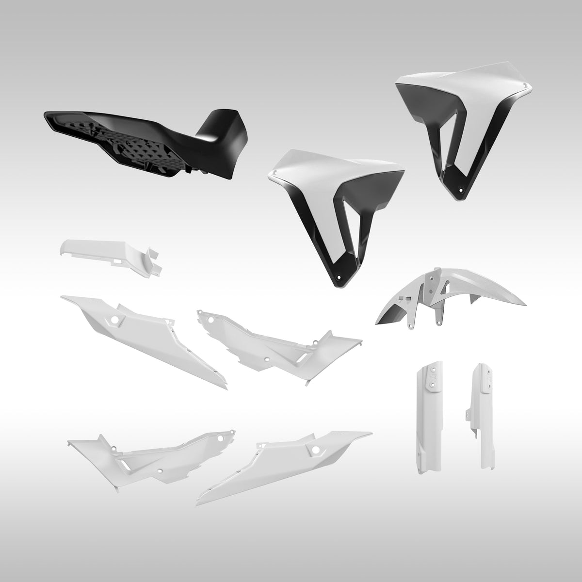 RTECH - REVOLUTION PLASTIC BODY KIT - 2023–2025 HONDA XL750 TRANSALP
