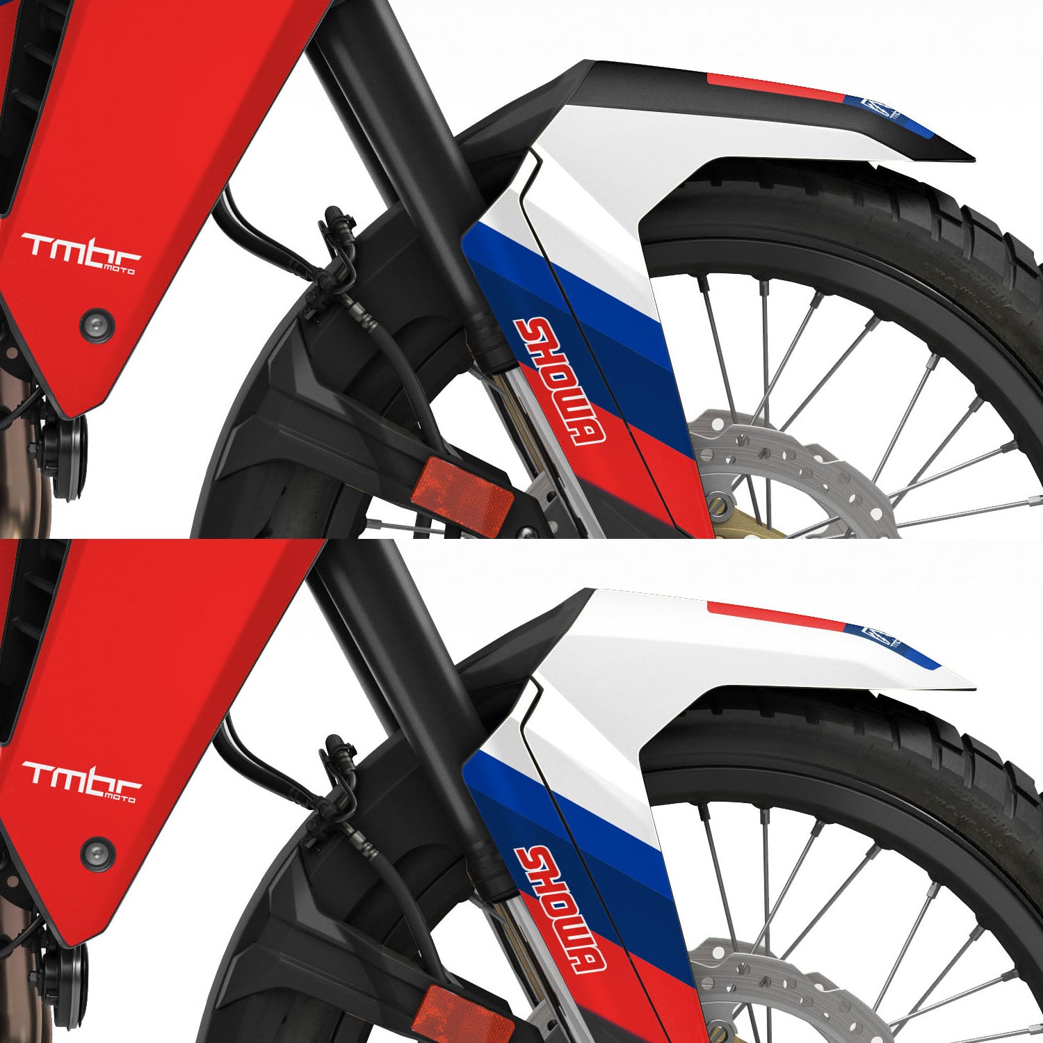 Honda XL750 Transalp Graphics Kit 2024-2026 Red, White, Blue