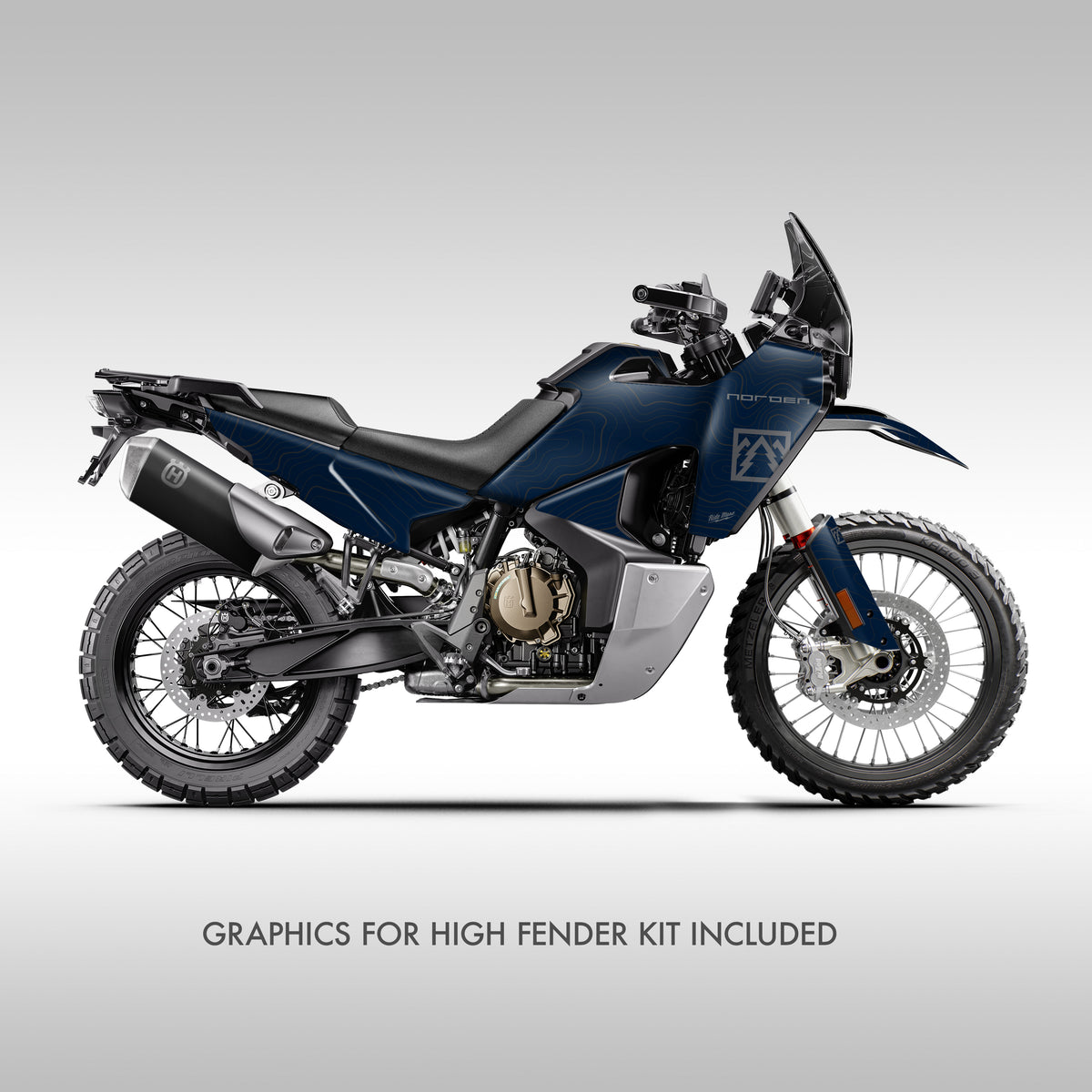 GRAPHICS KIT - 2022–2025 HUSQ NORDEN 901 - NAVY FULL TOPO