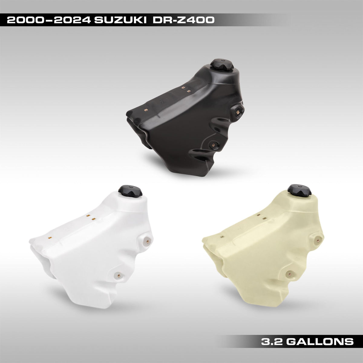 IMS PRODUCTS - 3.2 GALLON FUEL TANK - 2000–2024 SUZUKI DR-Z400
