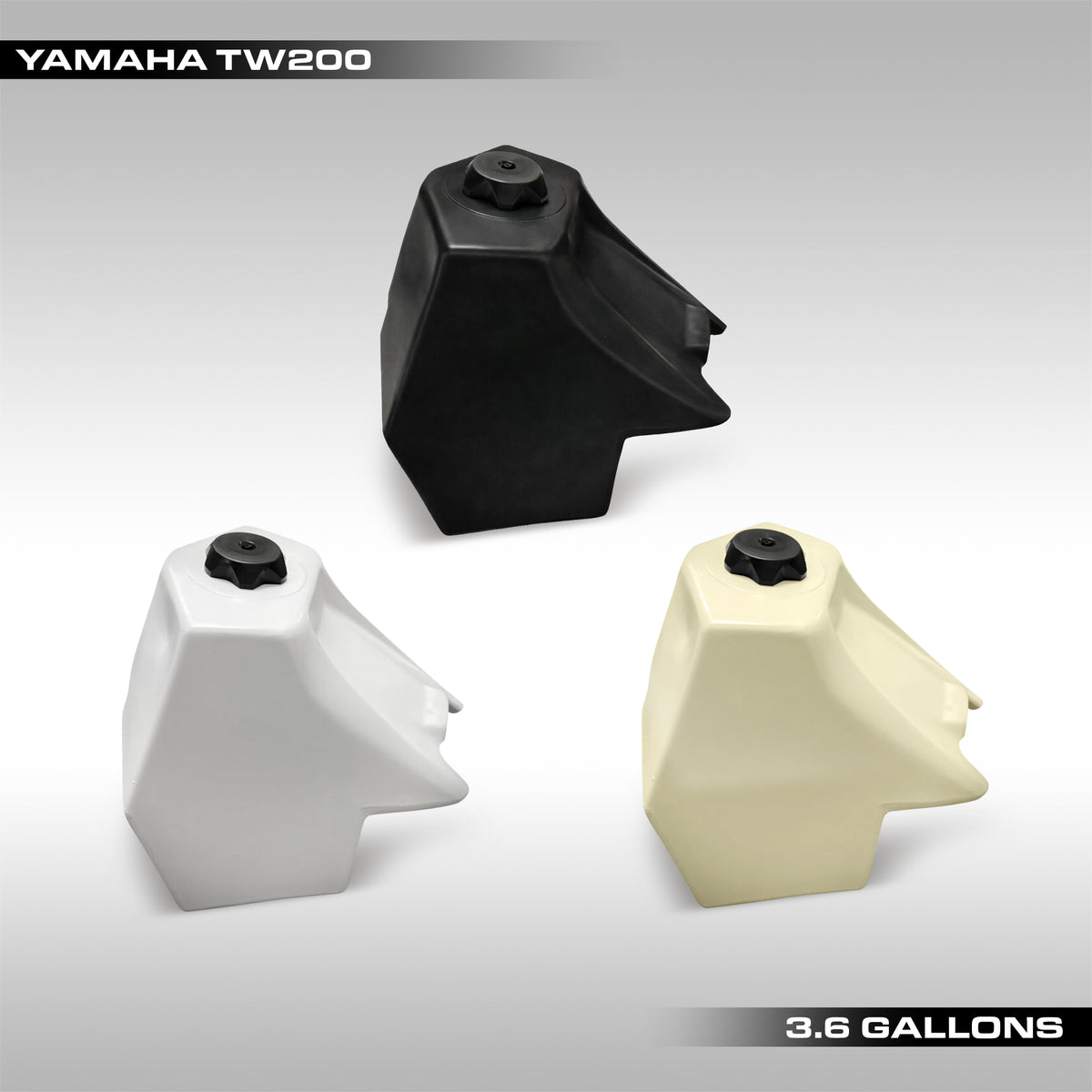 IMS PRODUCTS - 3.6 GALLON FUEL TANK - 1987–2026 YAMAHA TW200