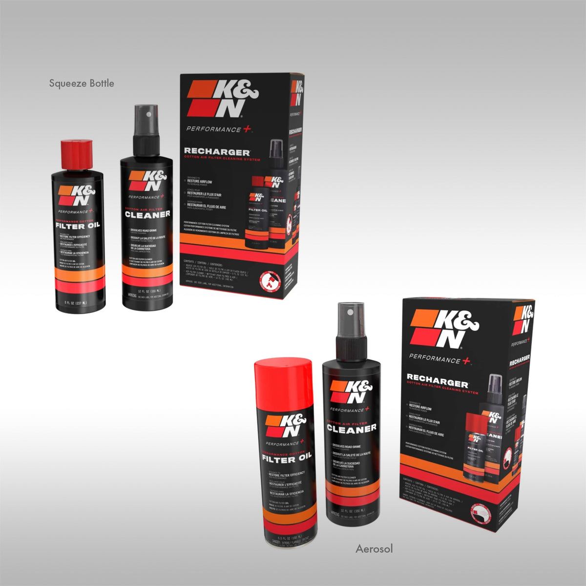 K&amp;N - AIR FILTER RECHARGE KIT