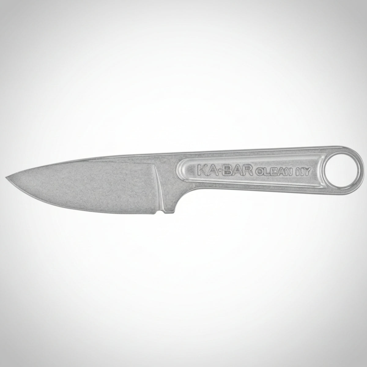 Ka-Bar 1119 Forged Wrench Knife drop-forged from 425 stainless steel, shown with included hard plastic sheath.