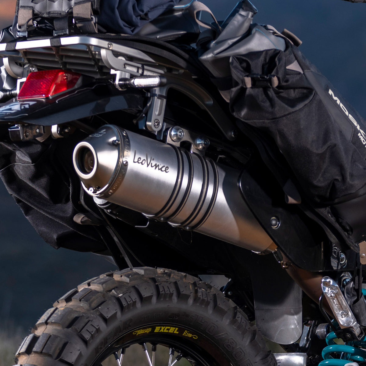 LEOVINCE - X3 SLIP-ON EXHAUST - SUZUKI DRZ400S &amp; DRZ400SM
