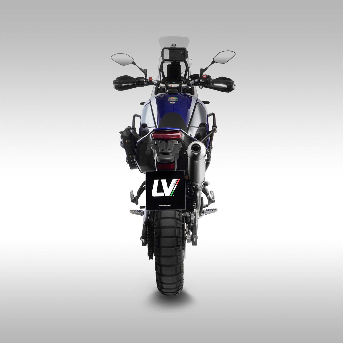 LEOVINCE - LV ONE EVO HIGH MOUNT SLIP-ON MUFFLER - YAMAHA TENERE 700