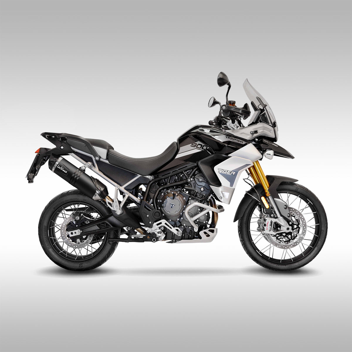 LEOVINCE - LV ONE EVO SLIP-ON MUFFLER - TRIUMPH TIGER 850 / 900