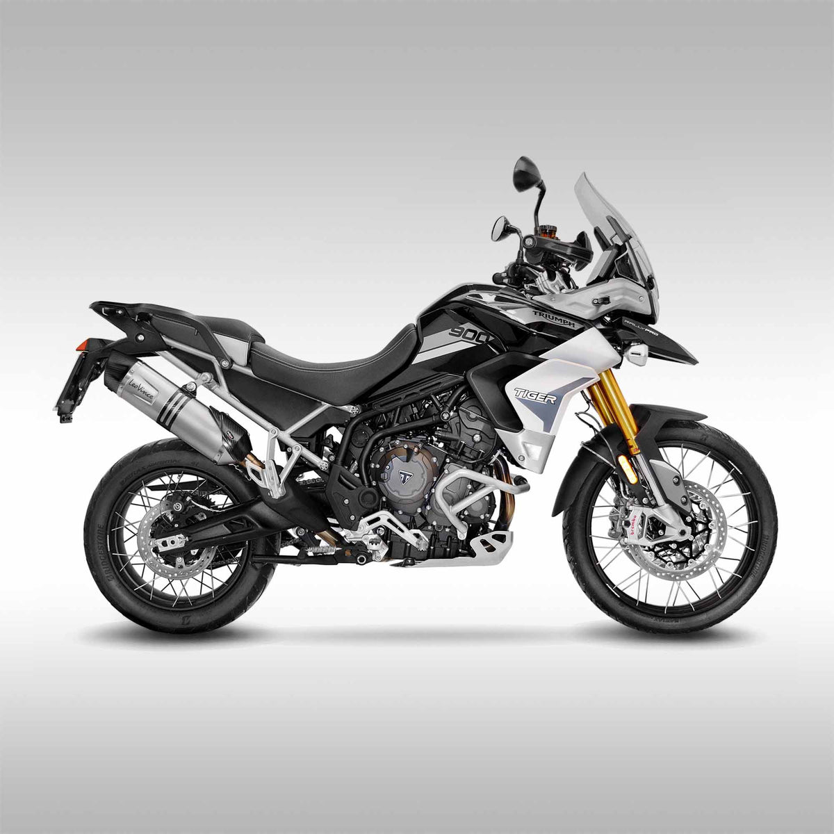 LEOVINCE - LV ONE EVO SLIP-ON MUFFLER - TRIUMPH TIGER 850 / 900