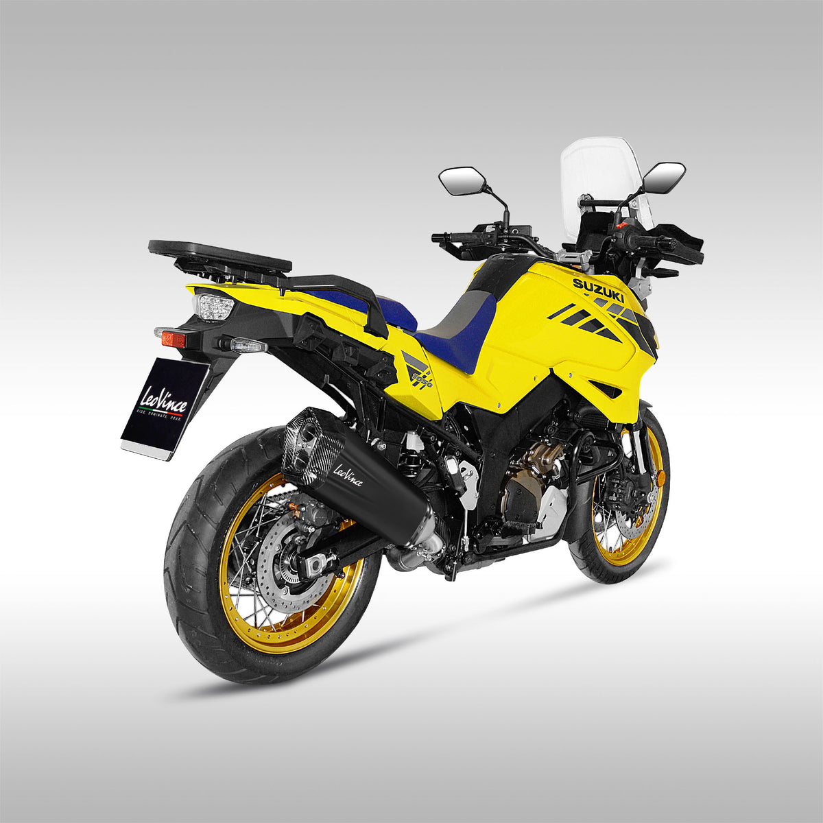 LEOVINCE - LV-12 BLACK EDITION SLIP-ON - SUZUKI V-STROM 1050