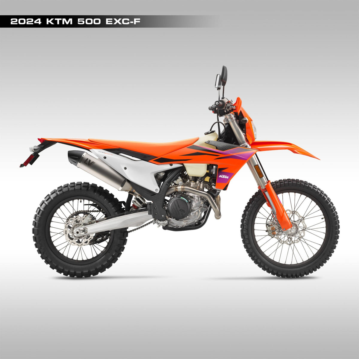 LeoVince LV-X EVO stainless steel slip-on exhaust with carbon fiber end cap.