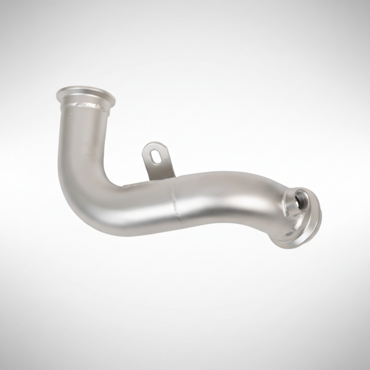 LeoVince 80046 stainless steel cat eliminator link pipe for KTM 890 and 790 Adventure.