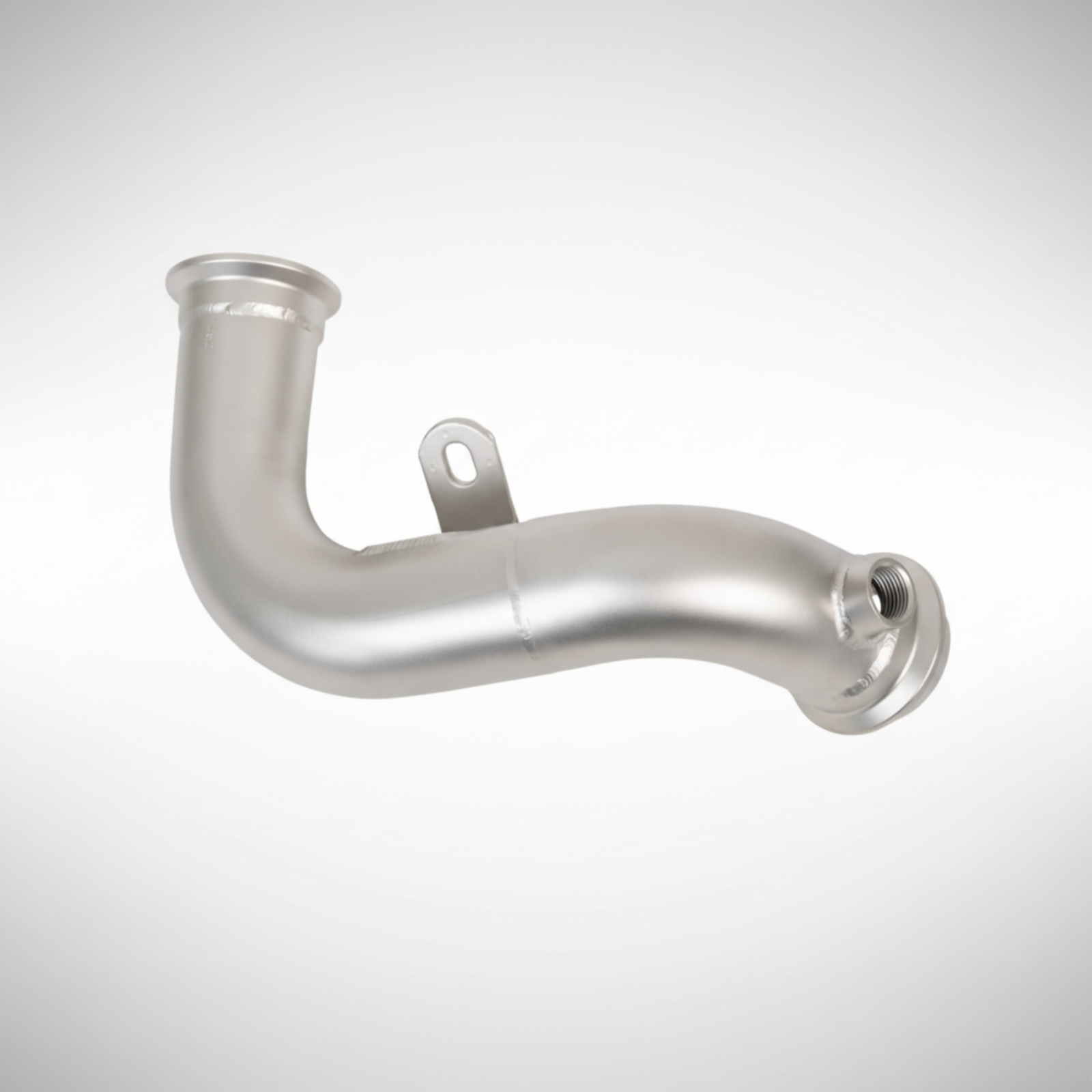 LeoVince 80046 stainless steel cat eliminator link pipe for KTM 890 and 790 Adventure.