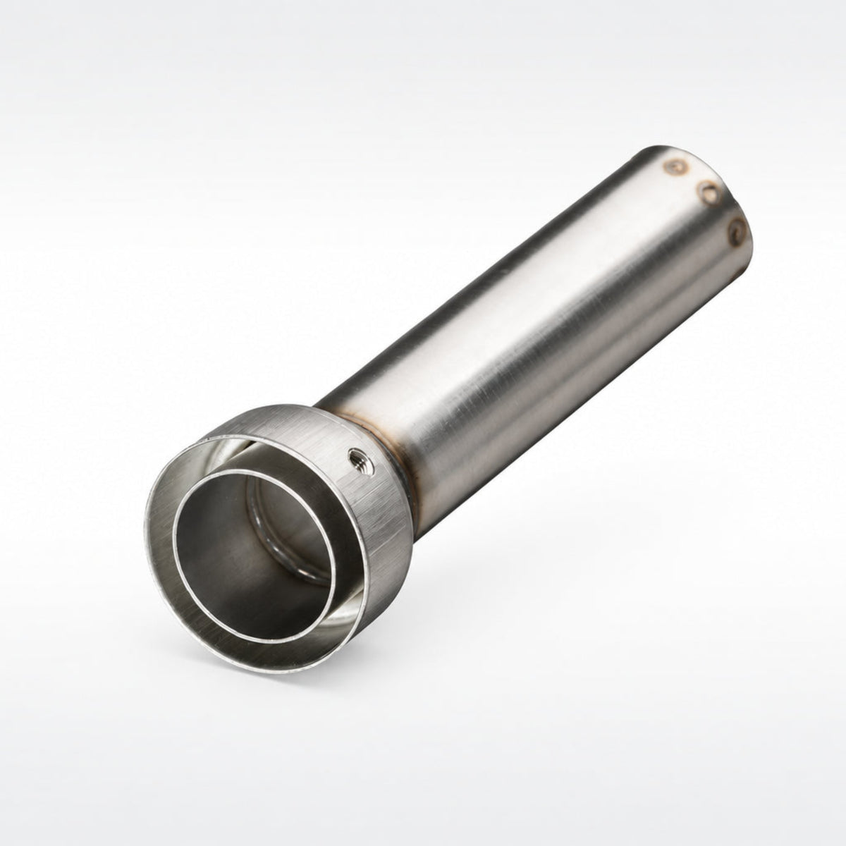 LeoVince 307677801SR stainless steel 38mm dB killer and spark arrestor insert for LV-14 and LV One EVO exhausts.