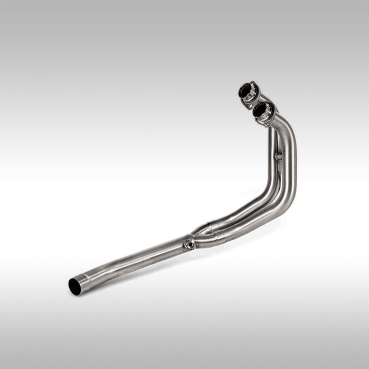 Stainless steel header pipe designed for the Yamaha Tenere 700 motorcycle.
