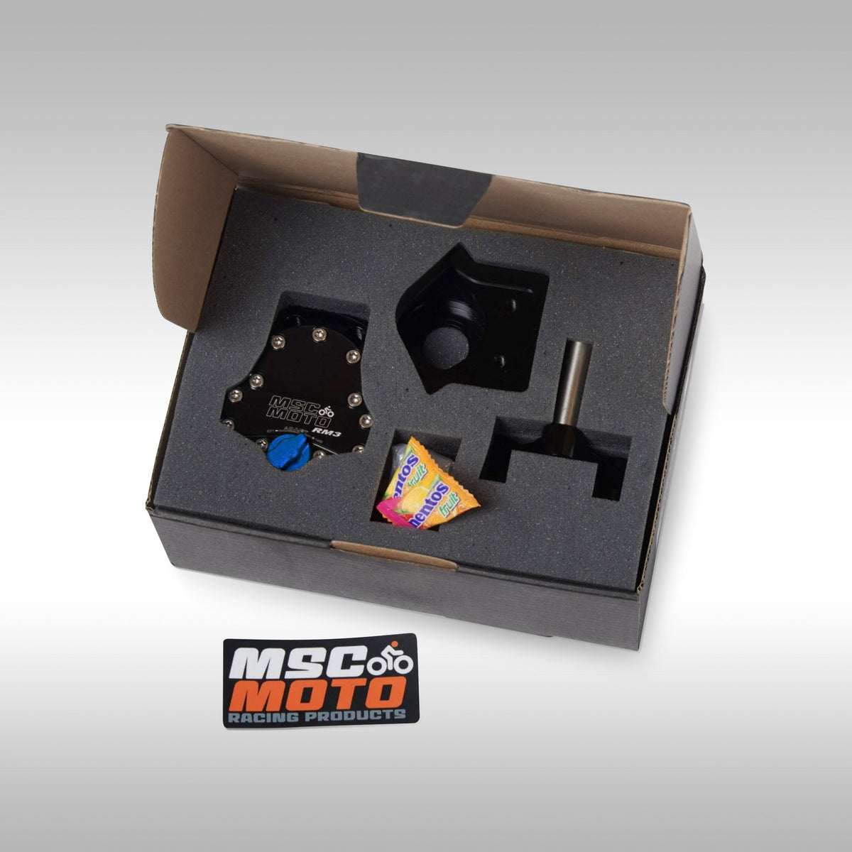MSC MOTO - RM3 DOWN UNDER STEERING DAMPER KIT - YAMAHA TENERE 700
