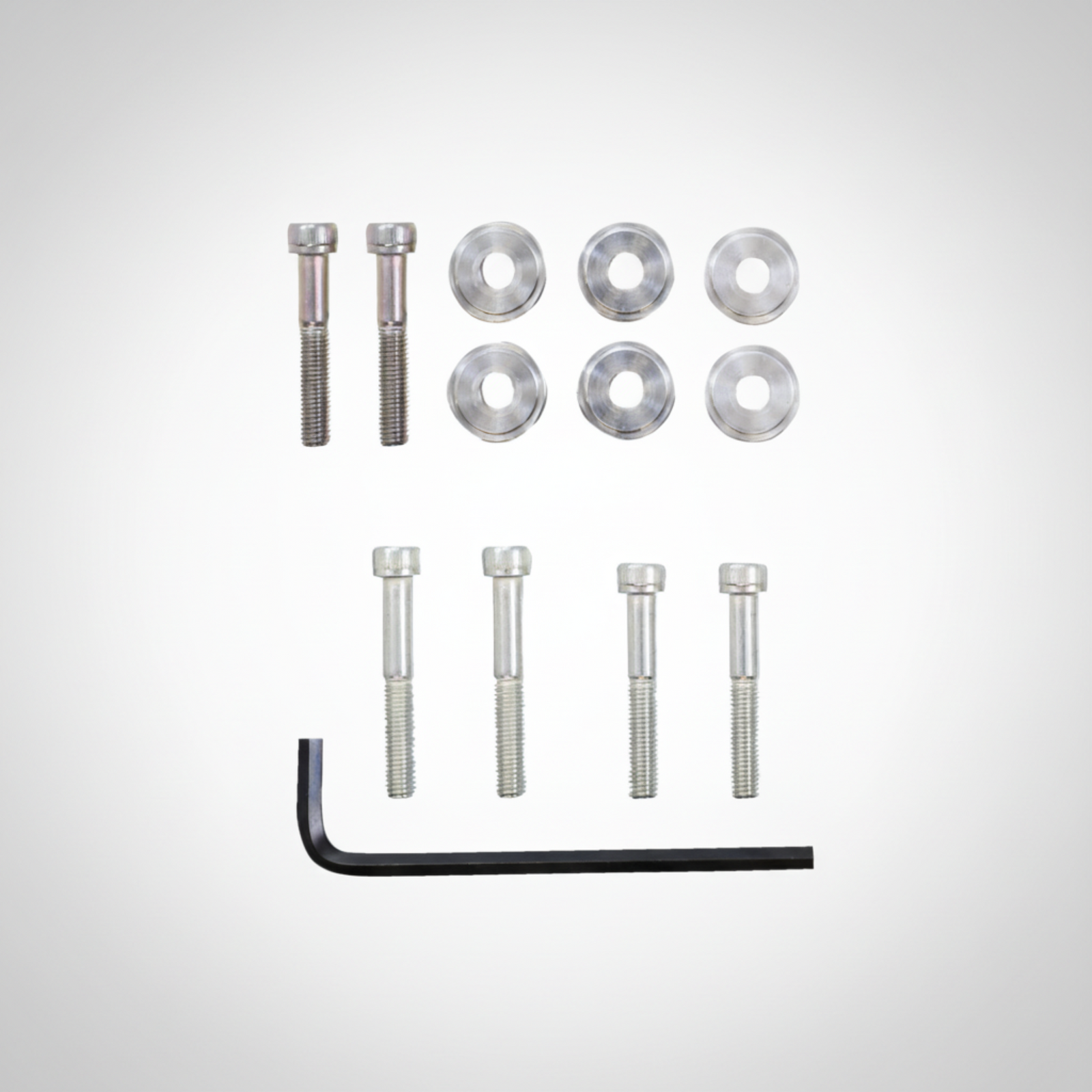 Moose handlebar spacer and blt kit for KTM and Husqvarna on a light gray background