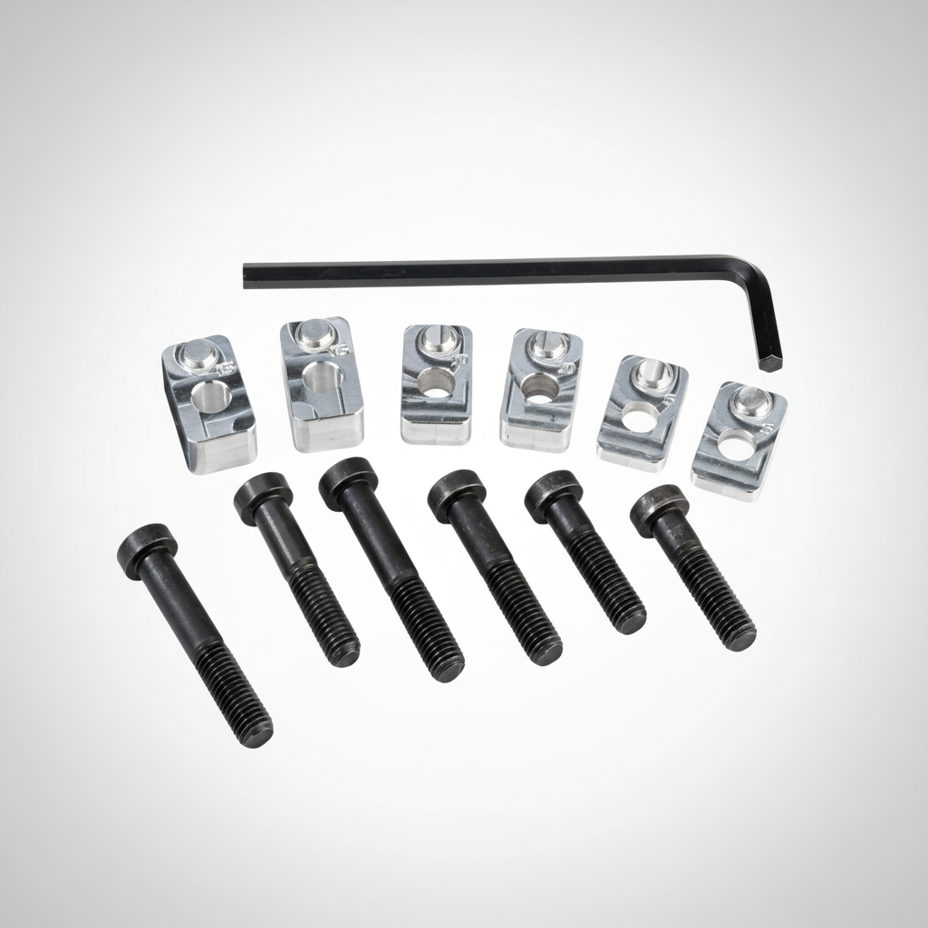 Handlebar Spacer Kit for KTM, Husqvarna and Beta on a gray background.