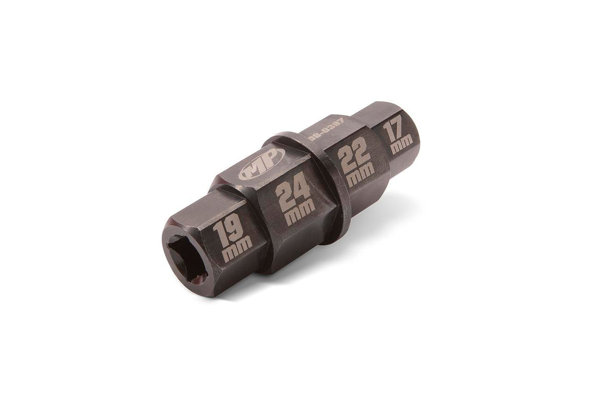 Motion Pro - Chromoly 4-in-1 Hex Axle Tool - 17mm, 19mm, 22mm, 24mm