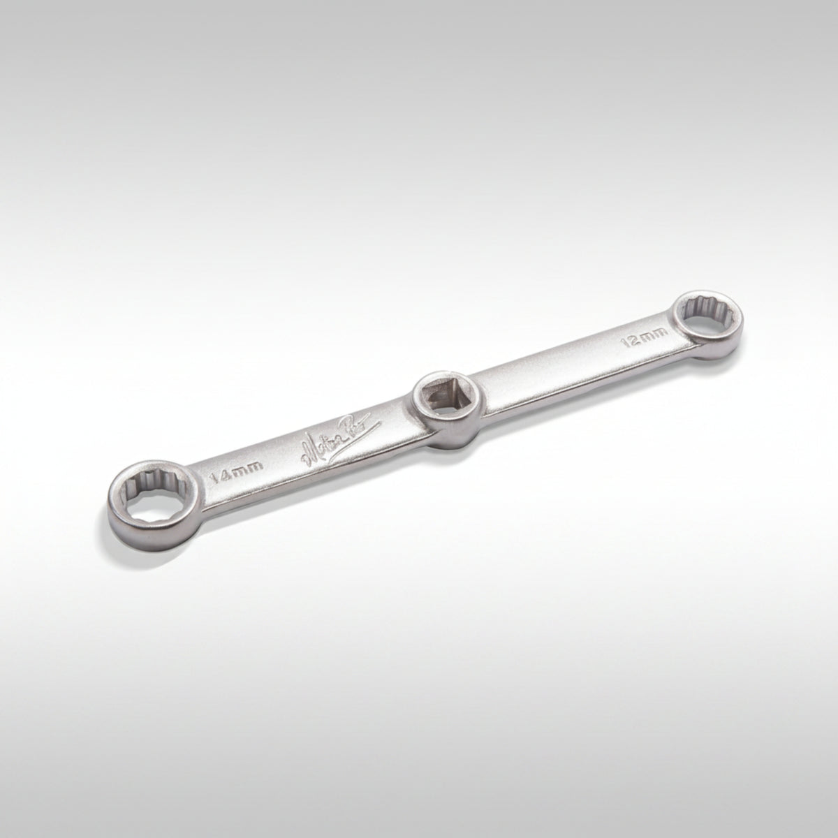 Motion Pro 3/8-inch drive torque wrench adapter for 12mm and 14mm fasteners.