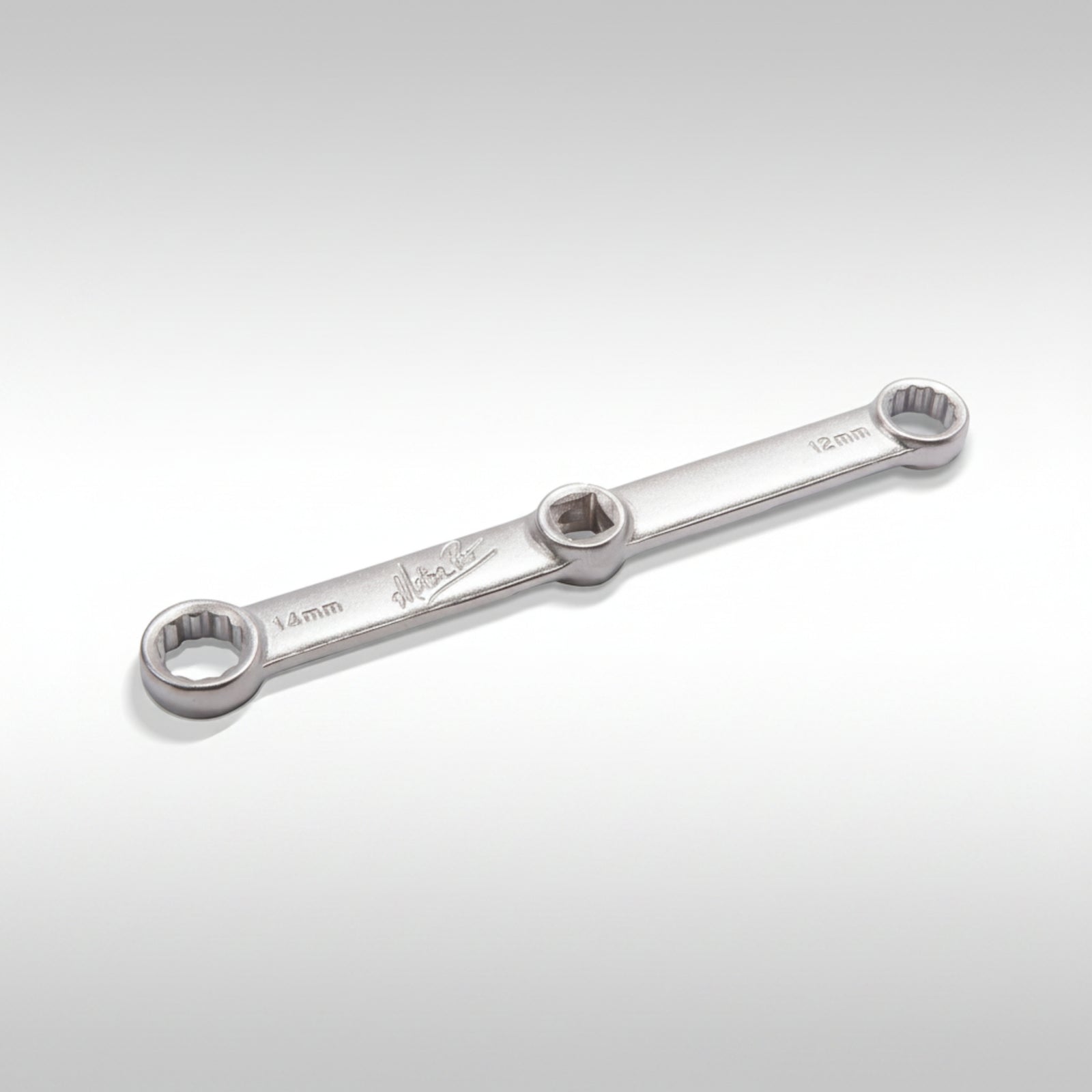 Motion Pro 3/8-inch drive torque wrench adapter for 12mm and 14mm fasteners.