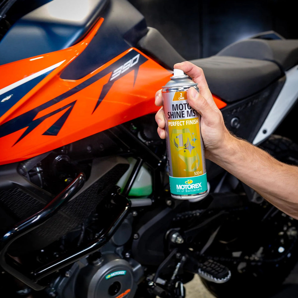 MS-1 being used on a KTM 390