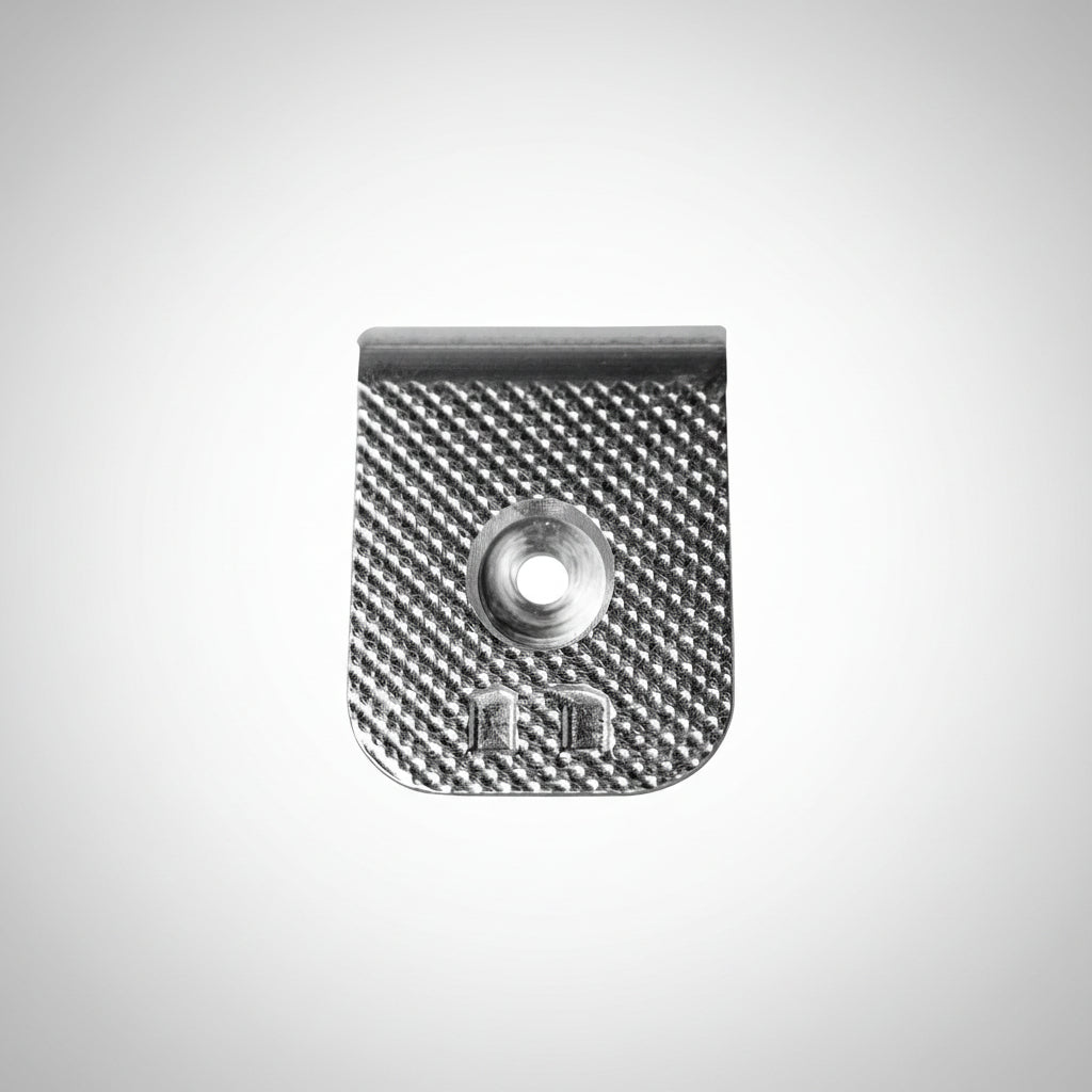 Nihilo Concepts Billet Seat Mount Husqvarna on gray background