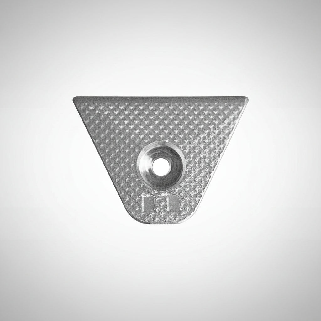 Nihilo Concepts Billet Seat Mount for KTM dualsport and enduro models on a gray background