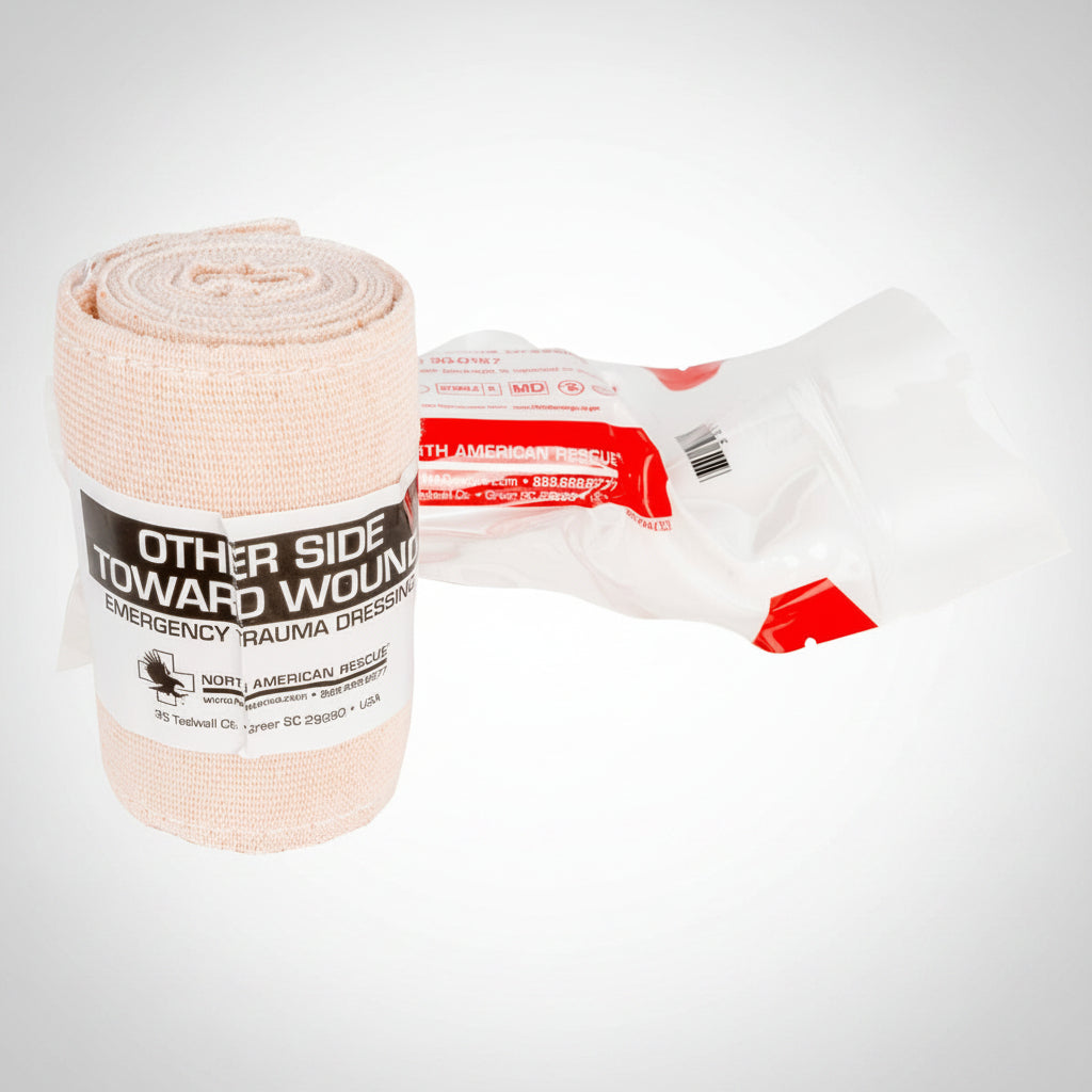 NORTH AMERICAN RESCUE - EMERGENCY TRAUM DRESSING - 4 & 6 INCH
