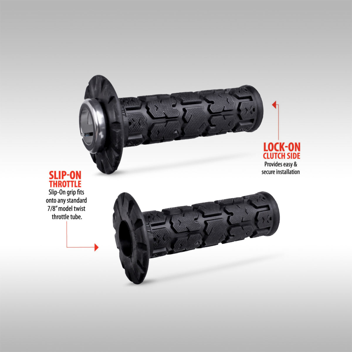 ODI - Universal Half Lock-On Grips - Rogue Offroad