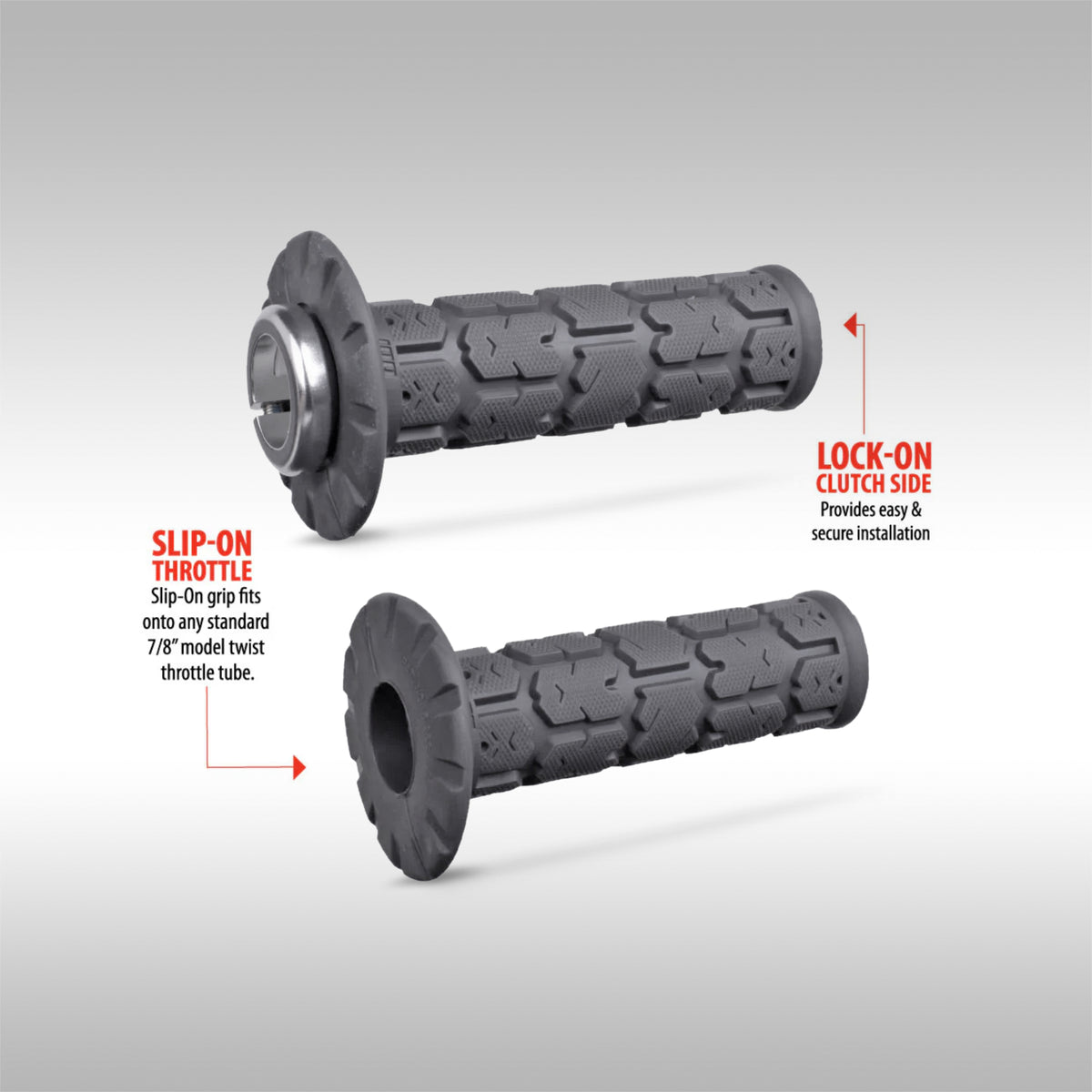 ODI - Universal Half Lock-On Grips - Rogue Offroad