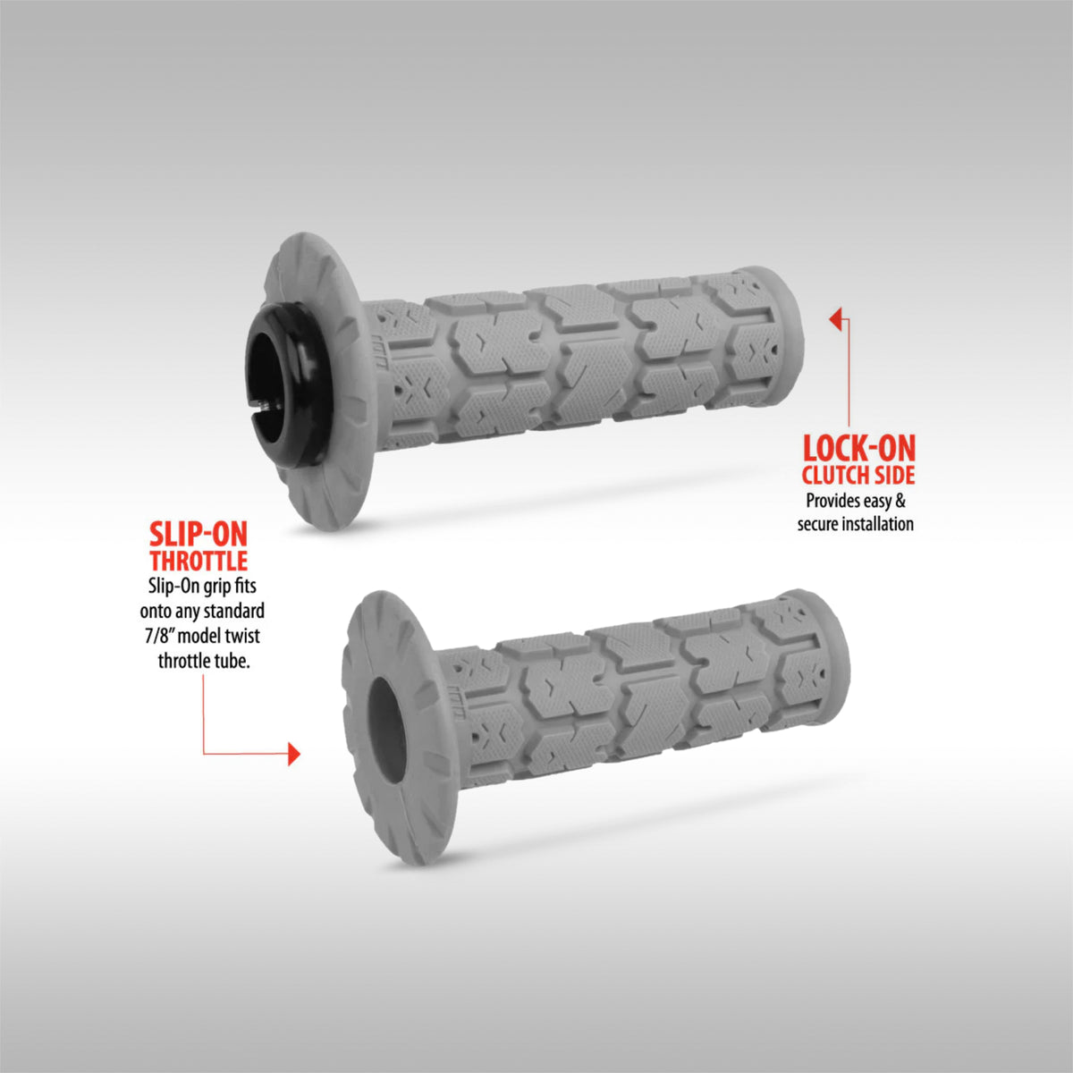 ODI - Universal Half Lock-On Grips - Rogue Offroad