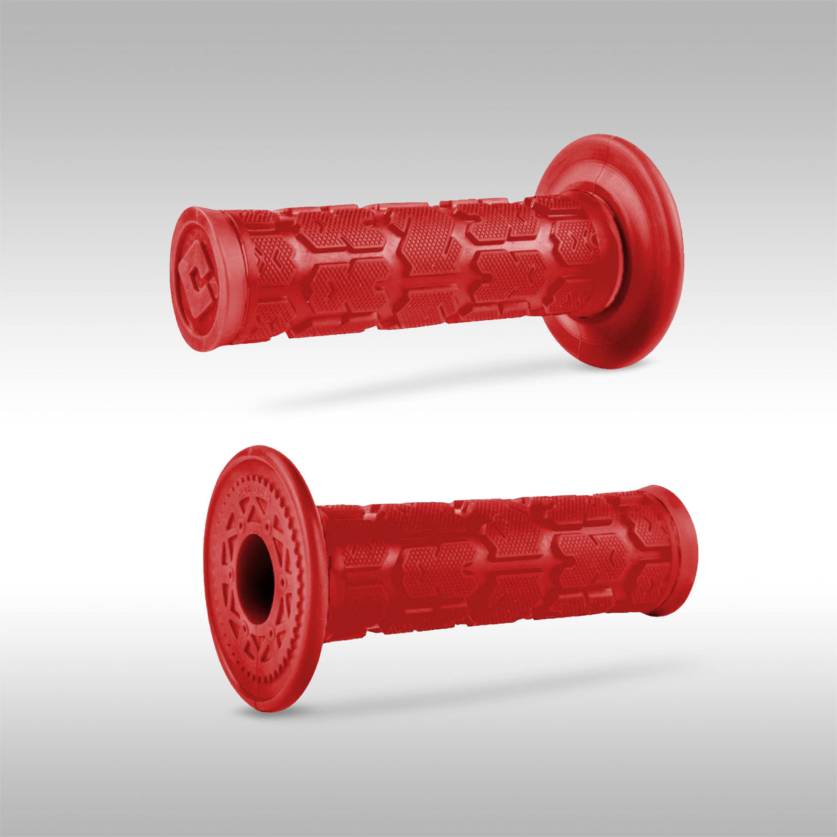 ODI single ply ROGUE motorcycle grips. Slightly larger profile for more comfort and control. Dirtbike, enduro, dualsport, motocross grips that are made in the USA.  