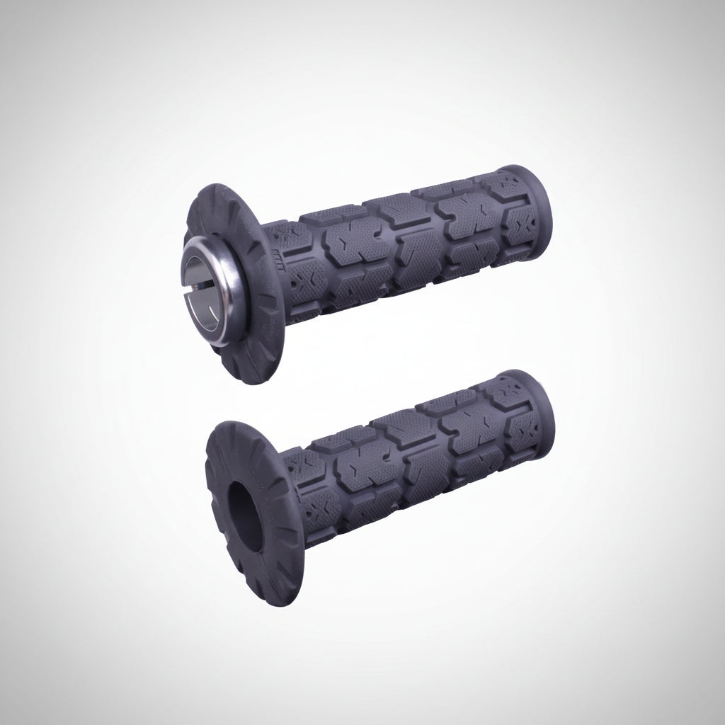 ODI Universal Rogue Half Lock-On off-road motorcycle grip set for fly-by-wire throttles.