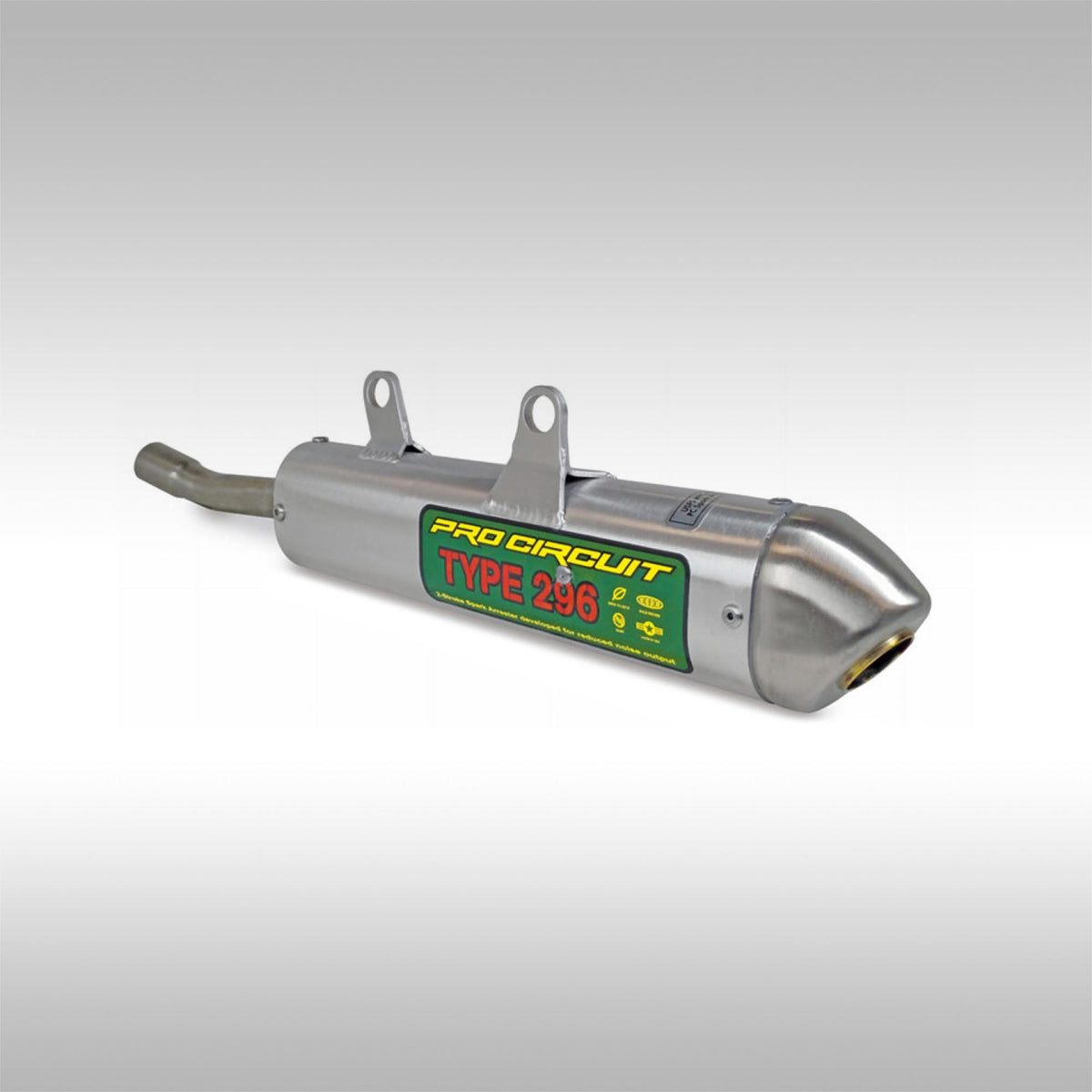 PRO CIRCUIT - TYPE 296 SPARK ARRESTOR SILENCER - 2024+ KTM &amp; HUSQVARNA 2 STROKE