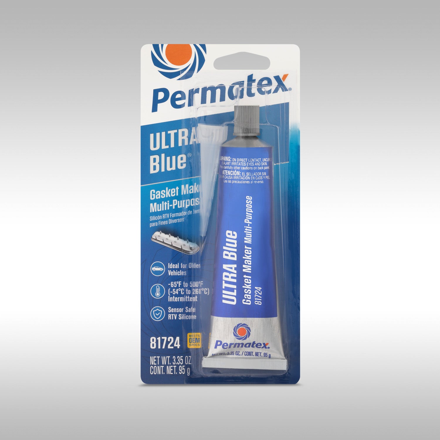 Blue Max Rtv PERMATEX® - ULTRA BLUE MULTI-PURPOSE RTV SILICONE - TMBR MOTO