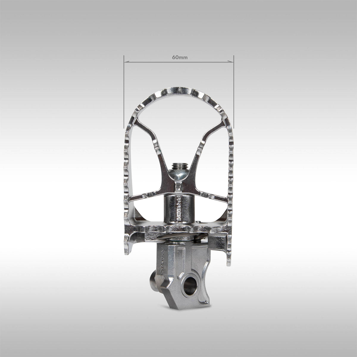 60mm wide MK4 Pivot Pegz on a gray background.