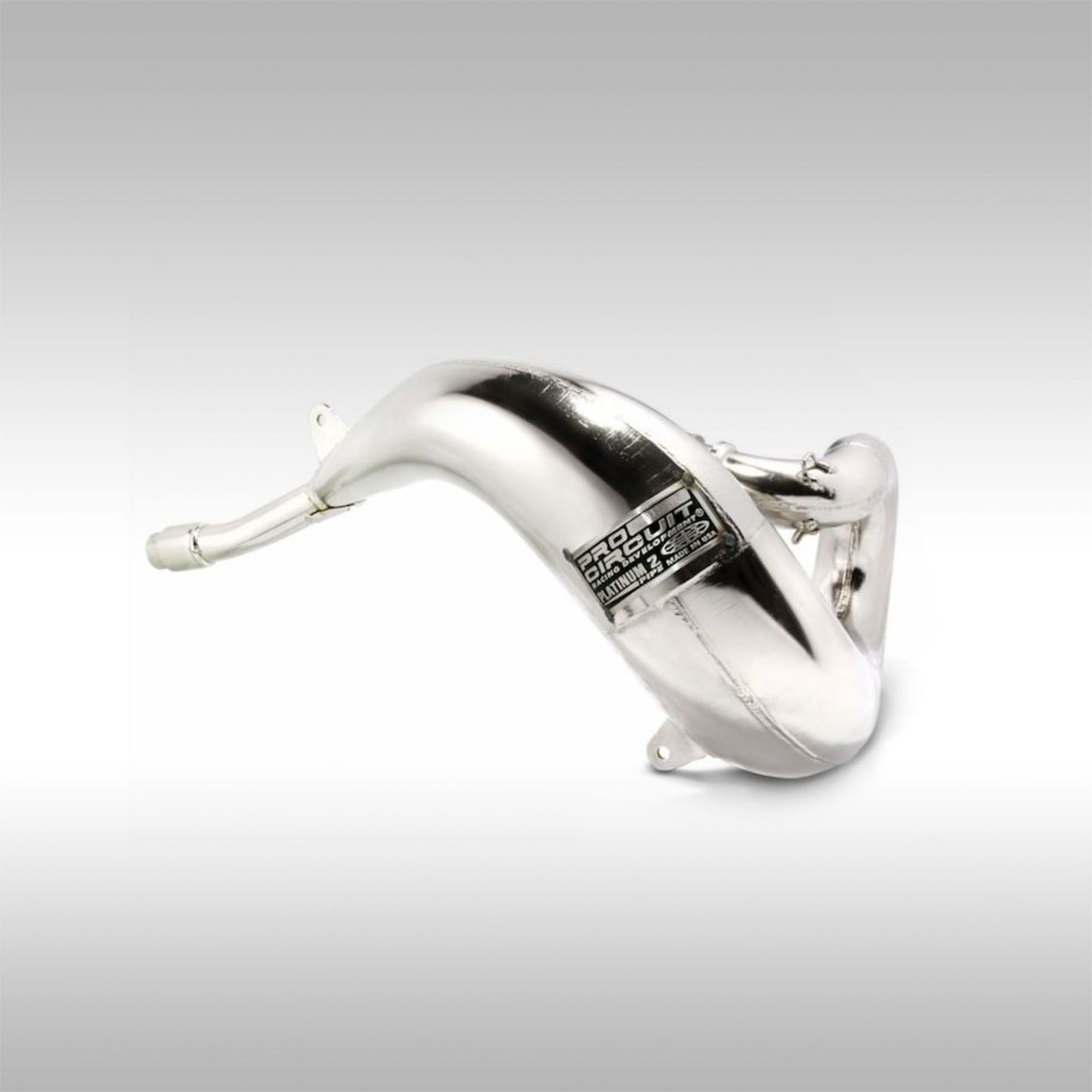 Pro Circuit YZ250X / YZ250 Platinum 2 Pipe on a gray background