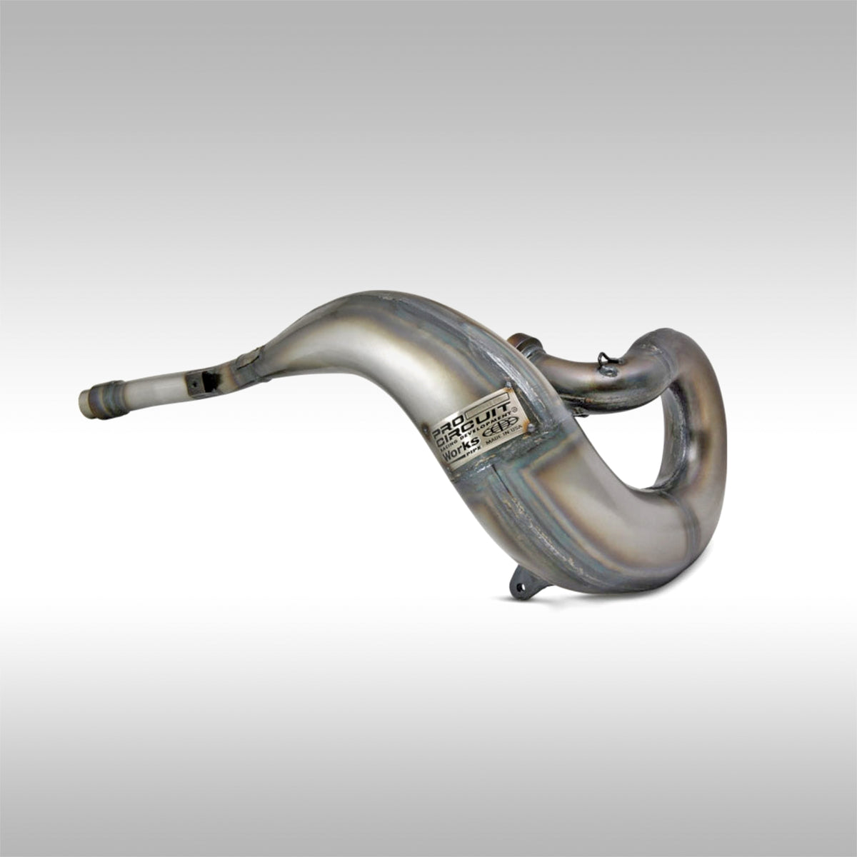 Pro Circuit YZ250X / YZ250 Works Pipe on a gray background