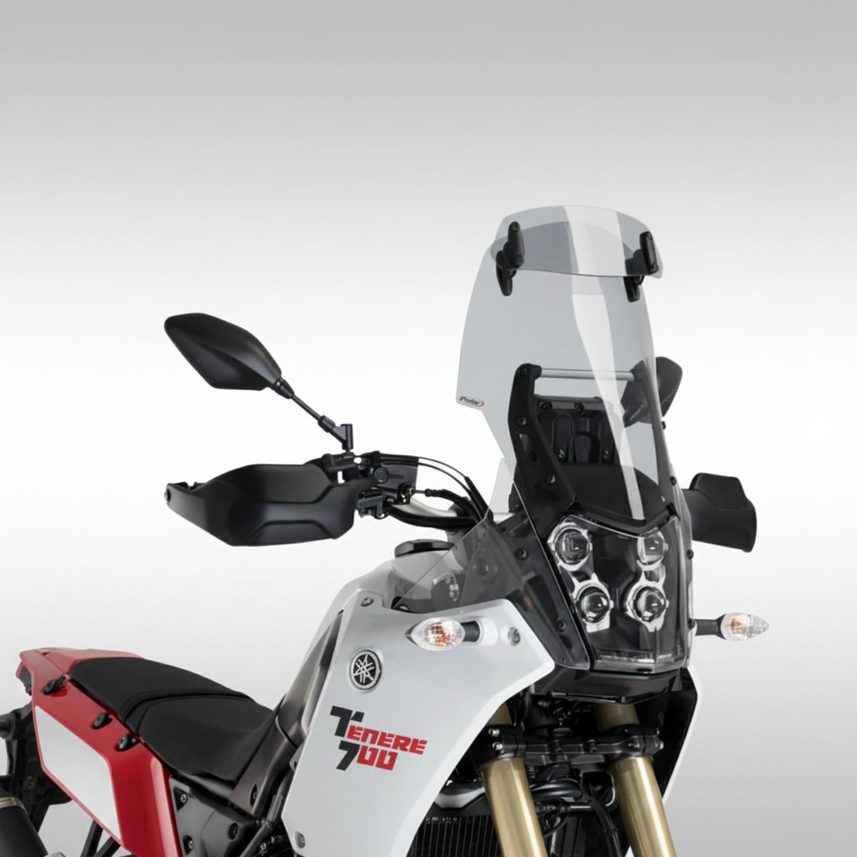 Puig - Touring Windscreen w/ Visor - 2020–2024 Yamaha Tenere 700