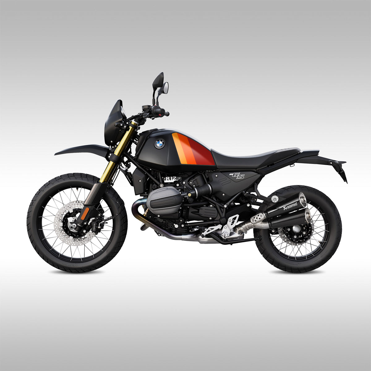 AKRAPOVIC - STAINLESS SLIP-ON - 2026 BMW R 12 G/S