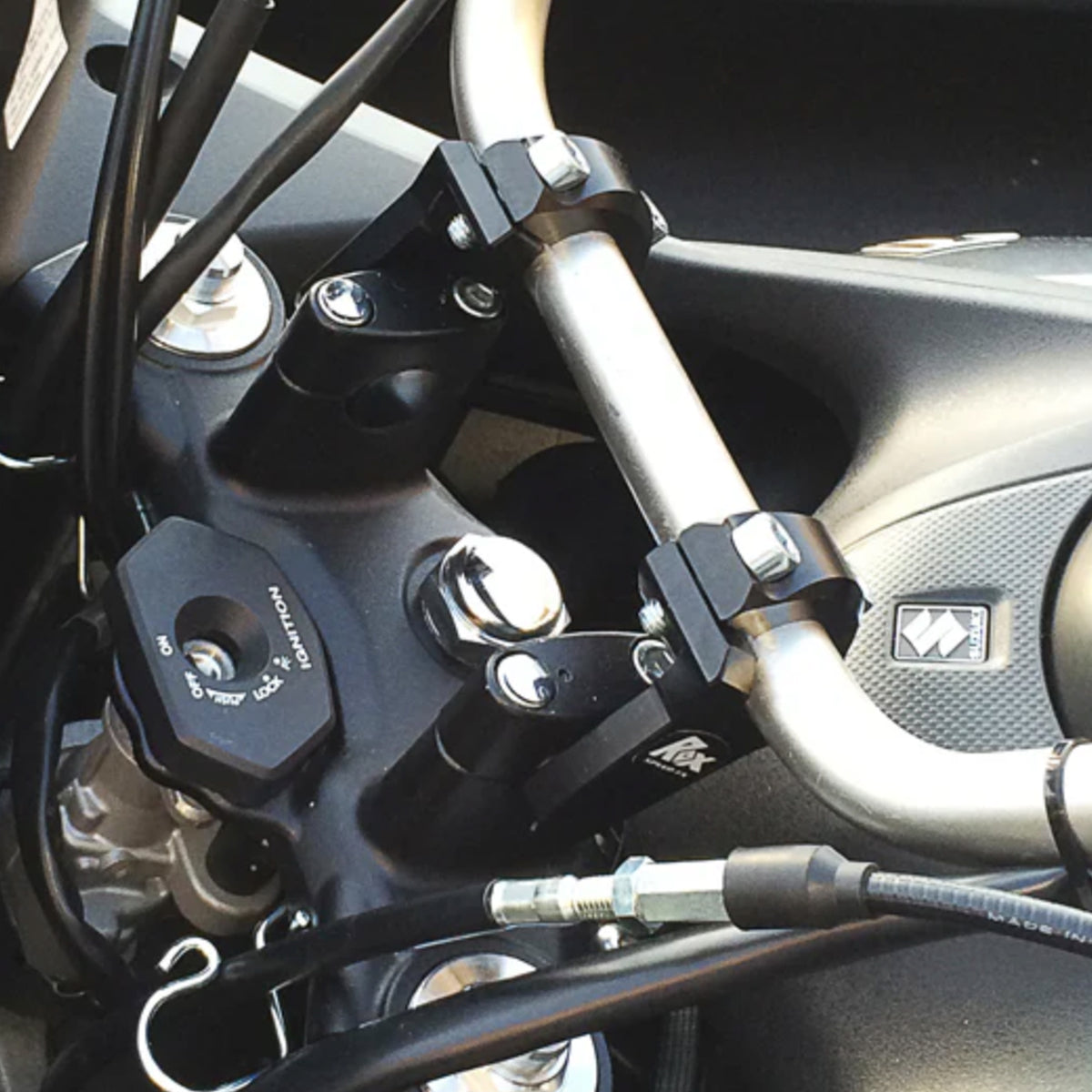 ROX SPEED - 2 INCH PIVOTING BAR RISER - 7/8 INCH HANDLEBARS