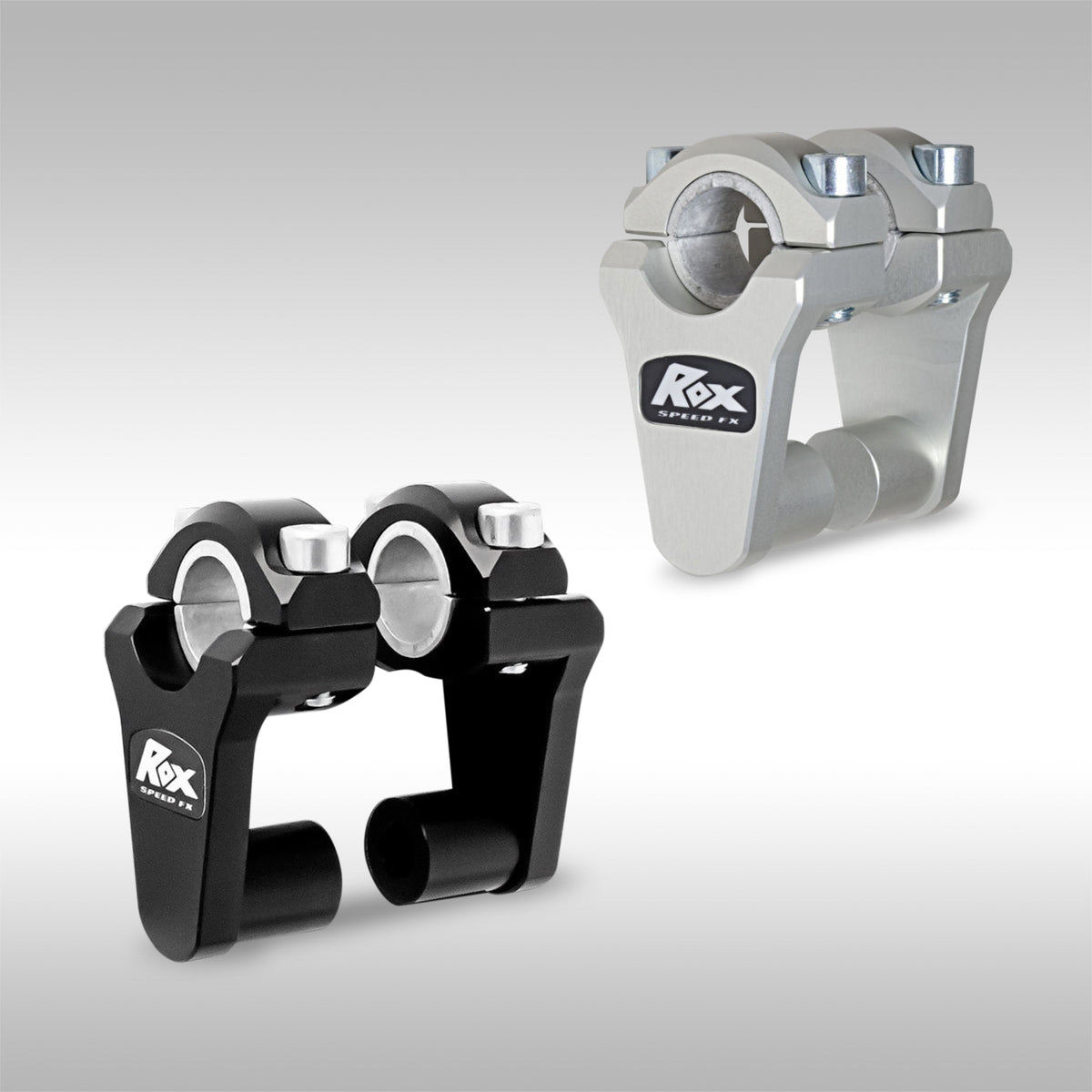 ROX SPEED - 2 INCH PIVOTING BAR RISER - 7/8 INCH OR 1 1/8 INCH HANDLEBARS